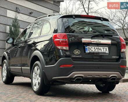 Черный Шевроле Каптива, объемом двигателя 2.38 л и пробегом 210 тыс. км за 11350 $, фото 18 на Automoto.ua