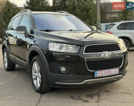 Черный Шевроле Каптива, объемом двигателя 2.23 л и пробегом 200 тыс. км за 11999 $, фото 2 на Automoto.ua