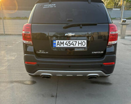 Черный Шевроле Каптива, объемом двигателя 2.2 л и пробегом 168 тыс. км за 13000 $, фото 5 на Automoto.ua