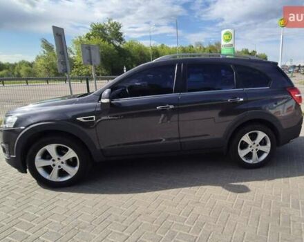 Черный Шевроле Каптива, объемом двигателя 2 л и пробегом 192 тыс. км за 12300 $, фото 2 на Automoto.ua