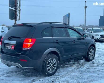 Черный Шевроле Каптива, объемом двигателя 2.2 л и пробегом 157 тыс. км за 12990 $, фото 10 на Automoto.ua