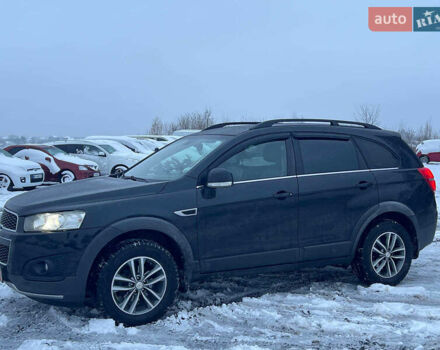 Черный Шевроле Каптива, объемом двигателя 2.2 л и пробегом 157 тыс. км за 12990 $, фото 3 на Automoto.ua