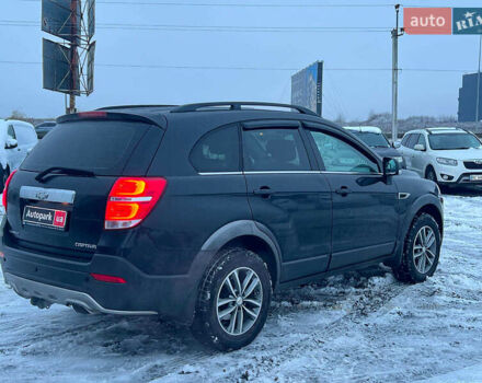 Черный Шевроле Каптива, объемом двигателя 2.2 л и пробегом 157 тыс. км за 12990 $, фото 10 на Automoto.ua