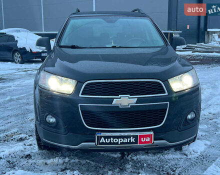 Черный Шевроле Каптива, объемом двигателя 2.2 л и пробегом 157 тыс. км за 12990 $, фото 14 на Automoto.ua