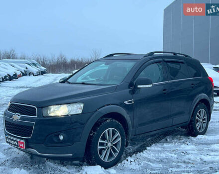 Черный Шевроле Каптива, объемом двигателя 2.2 л и пробегом 157 тыс. км за 12990 $, фото 2 на Automoto.ua