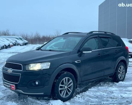 Черный Шевроле Каптива, объемом двигателя 2.2 л и пробегом 157 тыс. км за 12990 $, фото 2 на Automoto.ua