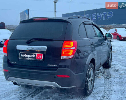 Черный Шевроле Каптива, объемом двигателя 2.2 л и пробегом 157 тыс. км за 12990 $, фото 9 на Automoto.ua