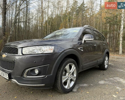 Черный Шевроле Каптива, объемом двигателя 2.2 л и пробегом 113 тыс. км за 12900 $, фото 3 на Automoto.ua