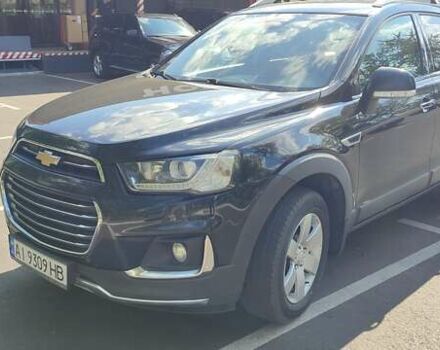 Черный Шевроле Каптива, объемом двигателя 2.23 л и пробегом 242 тыс. км за 15200 $, фото 3 на Automoto.ua