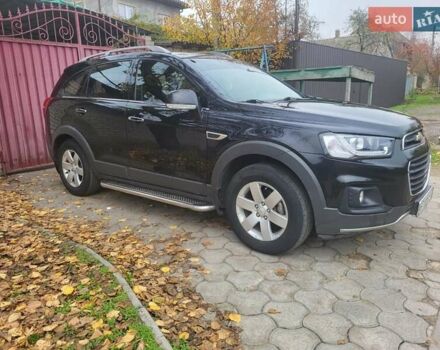 Черный Шевроле Каптива, объемом двигателя 2.38 л и пробегом 172 тыс. км за 11000 $, фото 6 на Automoto.ua