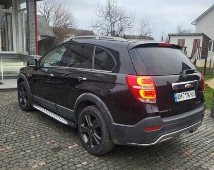 Черный Шевроле Каптива, объемом двигателя 2 л и пробегом 164 тыс. км за 13500 $, фото 5 на Automoto.ua