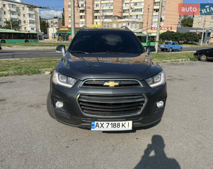 Черный Шевроле Каптива, объемом двигателя 2.38 л и пробегом 135 тыс. км за 12200 $, фото 1 на Automoto.ua