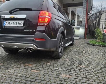 Черный Шевроле Каптива, объемом двигателя 2 л и пробегом 164 тыс. км за 13500 $, фото 6 на Automoto.ua