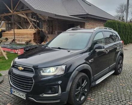 Черный Шевроле Каптива, объемом двигателя 2 л и пробегом 164 тыс. км за 13500 $, фото 1 на Automoto.ua