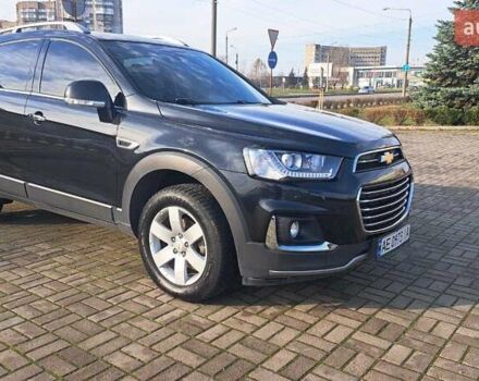 Черный Шевроле Каптива, объемом двигателя 2.23 л и пробегом 98 тыс. км за 16000 $, фото 1 на Automoto.ua