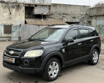 Черный Шевроле Каптива, объемом двигателя 2 л и пробегом 350 тыс. км за 3850 $, фото 1 на Automoto.ua