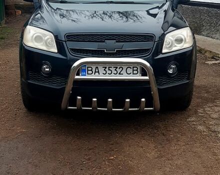 Черный Шевроле Каптива, объемом двигателя 2.4 л и пробегом 212 тыс. км за 5900 $, фото 1 на Automoto.ua