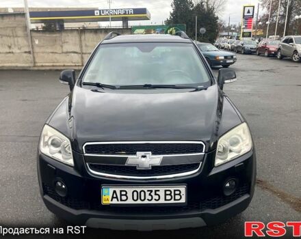 Черный Шевроле Каптива, объемом двигателя 2.4 л и пробегом 153 тыс. км за 7800 $, фото 1 на Automoto.ua
