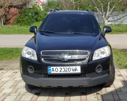 Черный Шевроле Каптива, объемом двигателя 2.4 л и пробегом 220 тыс. км за 6700 $, фото 1 на Automoto.ua