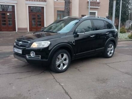 Черный Шевроле Каптива, объемом двигателя 1.99 л и пробегом 265 тыс. км за 7500 $, фото 1 на Automoto.ua