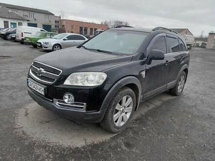 Черный Шевроле Каптива, объемом двигателя 2.4 л и пробегом 247 тыс. км за 5650 $, фото 1 на Automoto.ua