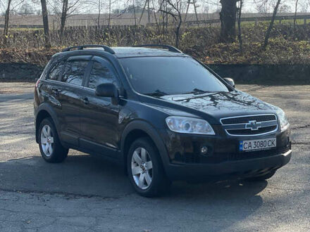 Черный Шевроле Каптива, объемом двигателя 1.99 л и пробегом 240 тыс. км за 10450 $, фото 1 на Automoto.ua