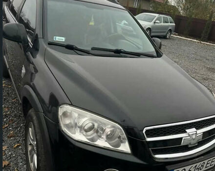 Черный Шевроле Каптива, объемом двигателя 1.99 л и пробегом 242 тыс. км за 7000 $, фото 1 на Automoto.ua