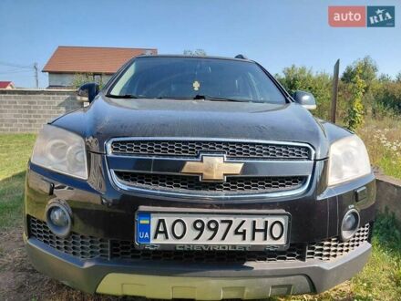 Черный Шевроле Каптива, объемом двигателя 2 л и пробегом 260 тыс. км за 8650 $, фото 1 на Automoto.ua