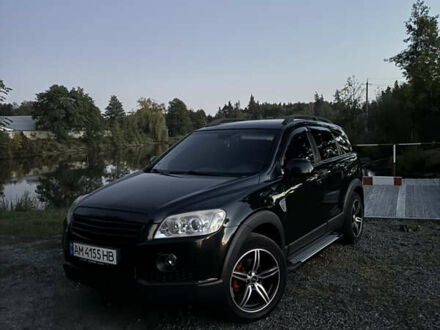 Чорний Шевроле Каптіва, об'ємом двигуна 2 л та пробігом 299 тис. км за 7150 $, фото 1 на Automoto.ua