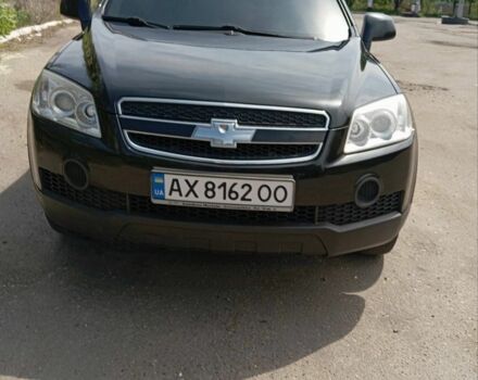 Черный Шевроле Каптива, объемом двигателя 2.4 л и пробегом 205 тыс. км за 8100 $, фото 1 на Automoto.ua