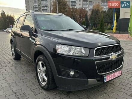 Черный Шевроле Каптива, объемом двигателя 2.2 л и пробегом 240 тыс. км за 10999 $, фото 1 на Automoto.ua