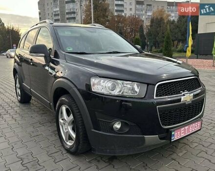 Черный Шевроле Каптива, объемом двигателя 2.2 л и пробегом 240 тыс. км за 10999 $, фото 1 на Automoto.ua