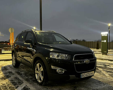 Черный Шевроле Каптива, объемом двигателя 2.2 л и пробегом 231 тыс. км за 9950 $, фото 1 на Automoto.ua