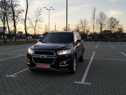 Черный Шевроле Каптива, объемом двигателя 2.2 л и пробегом 166 тыс. км за 11700 $, фото 1 на Automoto.ua