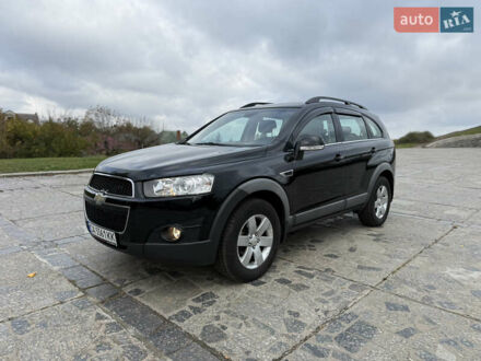 Черный Шевроле Каптива, объемом двигателя 2.2 л и пробегом 172 тыс. км за 10500 $, фото 1 на Automoto.ua
