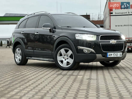Чорний Шевроле Каптіва, об'ємом двигуна 2.2 л та пробігом 198 тис. км за 11300 $, фото 1 на Automoto.ua