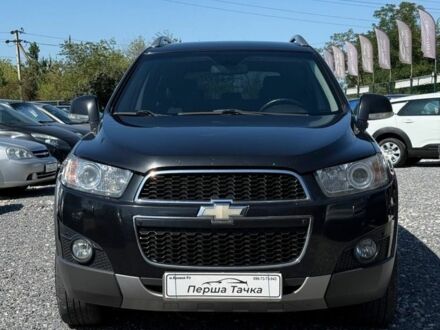 Черный Шевроле Каптива, объемом двигателя 3 л и пробегом 202 тыс. км за 9500 $, фото 1 на Automoto.ua