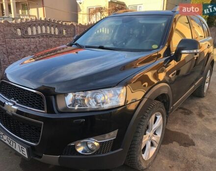 Черный Шевроле Каптива, объемом двигателя 2.2 л и пробегом 160 тыс. км за 10500 $, фото 1 на Automoto.ua