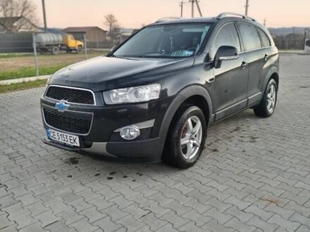 Черный Шевроле Каптива, объемом двигателя 2.2 л и пробегом 250 тыс. км за 10200 $, фото 1 на Automoto.ua