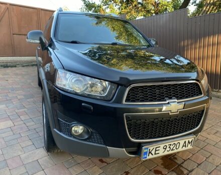 Черный Шевроле Каптива, объемом двигателя 3 л и пробегом 200 тыс. км за 9300 $, фото 1 на Automoto.ua