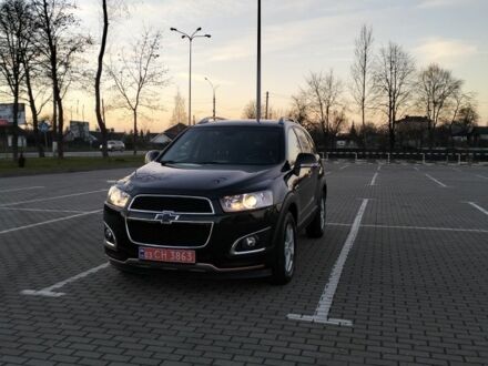 Черный Шевроле Каптива, объемом двигателя 2.2 л и пробегом 166 тыс. км за 11700 $, фото 1 на Automoto.ua