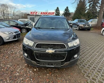 Черный Шевроле Каптива, объемом двигателя 2 л и пробегом 200 тыс. км за 5922 $, фото 1 на Automoto.ua