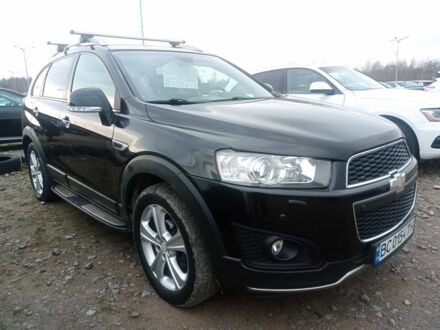 Черный Шевроле Каптива, объемом двигателя 2.2 л и пробегом 147 тыс. км за 12500 $, фото 1 на Automoto.ua