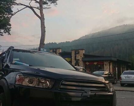 Черный Шевроле Каптива, объемом двигателя 2.38 л и пробегом 134 тыс. км за 11900 $, фото 1 на Automoto.ua