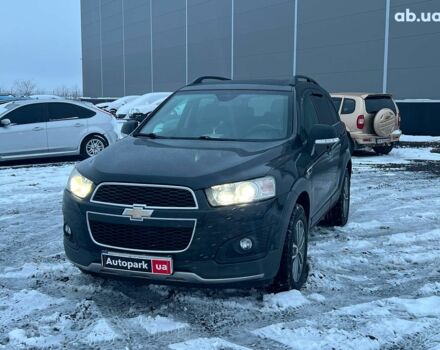 Черный Шевроле Каптива, объемом двигателя 2.2 л и пробегом 157 тыс. км за 12990 $, фото 1 на Automoto.ua