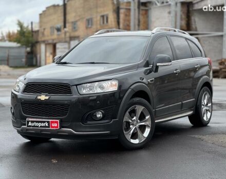 Черный Шевроле Каптива, объемом двигателя 2.2 л и пробегом 168 тыс. км за 13240 $, фото 1 на Automoto.ua