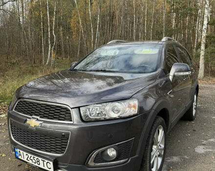 Черный Шевроле Каптива, объемом двигателя 2.2 л и пробегом 113 тыс. км за 12900 $, фото 1 на Automoto.ua