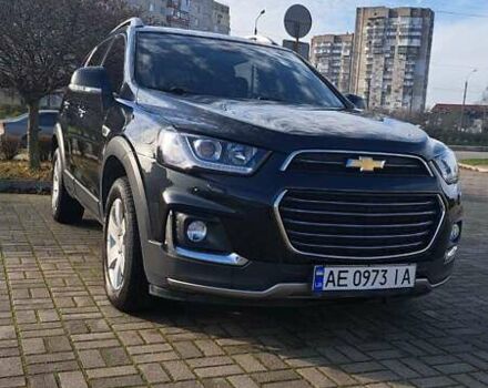 Черный Шевроле Каптива, объемом двигателя 2.23 л и пробегом 98 тыс. км за 16000 $, фото 1 на Automoto.ua