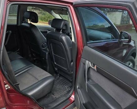 Красный Шевроле Каптива, объемом двигателя 1.99 л и пробегом 240 тыс. км за 7400 $, фото 14 на Automoto.ua