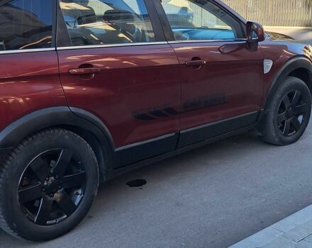 Красный Шевроле Каптива, объемом двигателя 2 л и пробегом 190 тыс. км за 3650 $, фото 16 на Automoto.ua